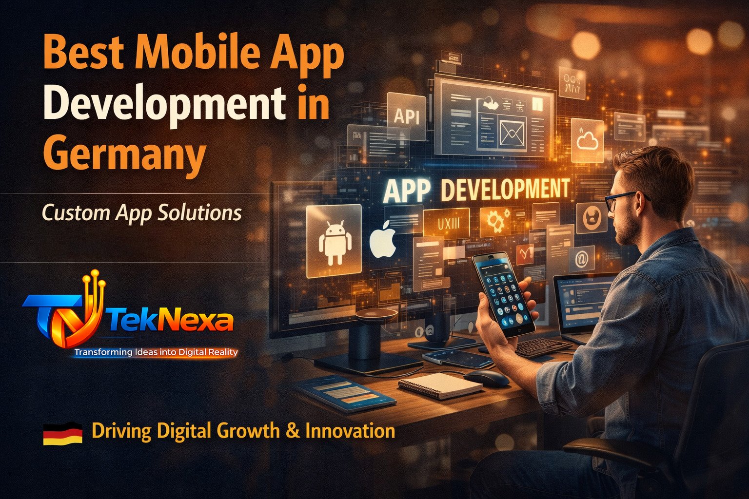  Build Future-Ready Apps with the Best Mobile App Development in Germany by TekNexa Limited
