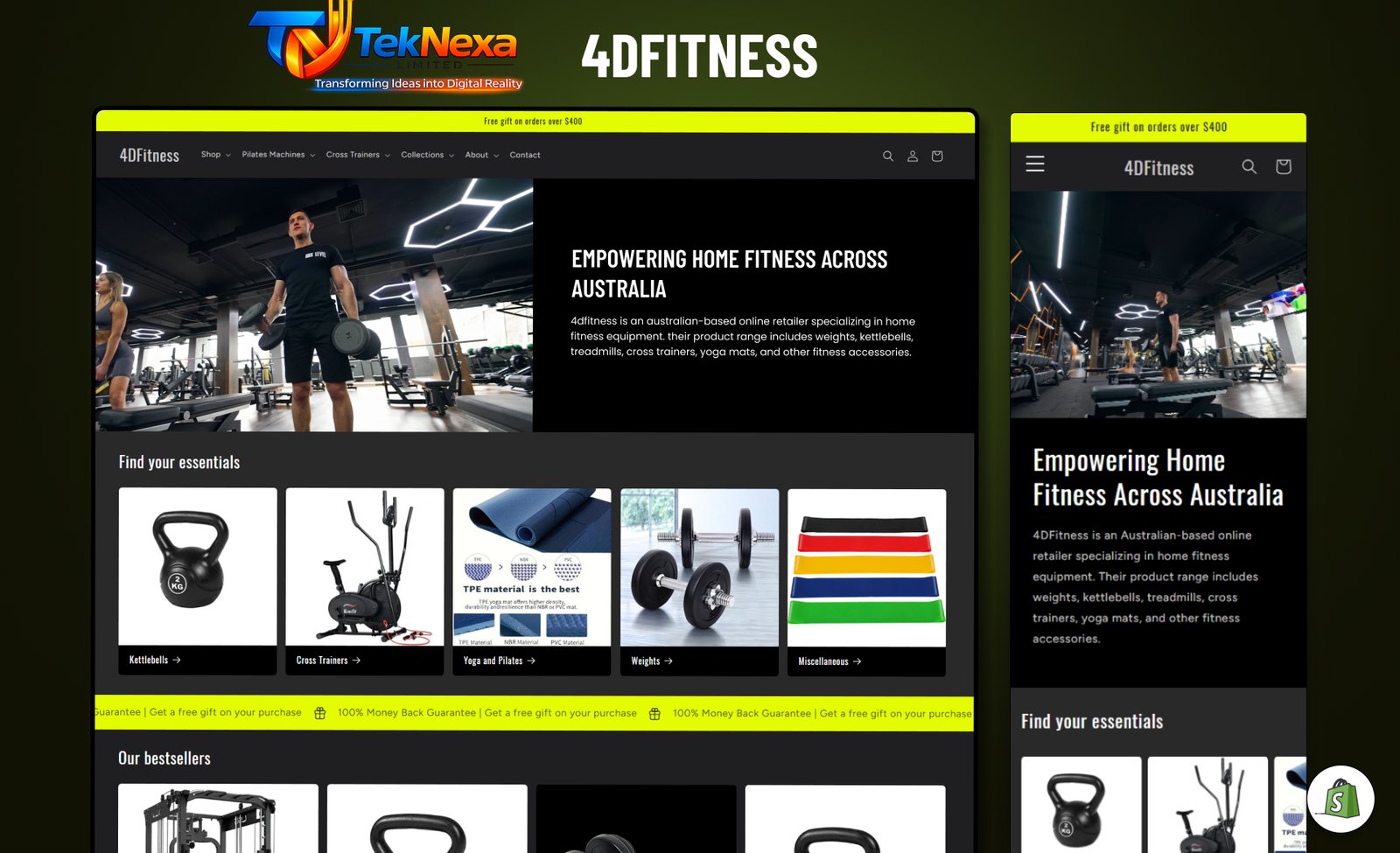 4DFitness — Alt view