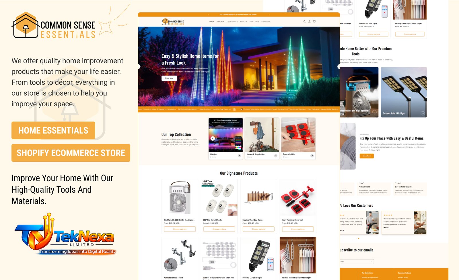 TekNexa Limited — E-commerce email template