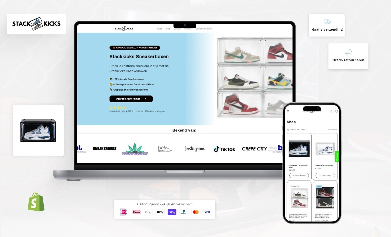 Stack Kicks — Sneaker Store